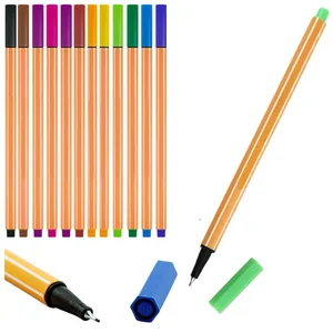 Cienkopisy 0,4mm kolorowe 12szt Cienkopisy 0,4mm kolorowe 12szt