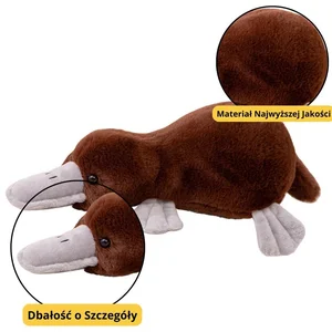 Maskotka Dziobak brązowy 32cm Maskotka Dziobak brązowy 32cm