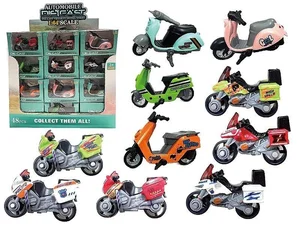 Skuter metalowy 1:64 MIX Skuter metalowy 1:64 MIX