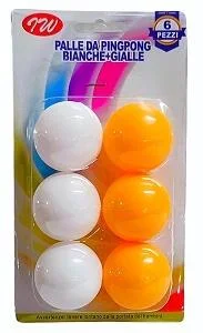 Piłeczki do ping-ponga 6szt