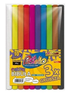 Bibuła mini premium 25x200cm 10 kolorów Bibuła mini premium 25x200cm 10 kolorów