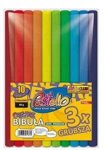 Bibuła mini premium 25x200cm 10 kolorów Bibuła mini premium 25x200cm 10 kolorów