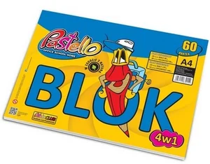 Blok 4w1 A4 60 kartek Blok 4w1 A4 60 kartek