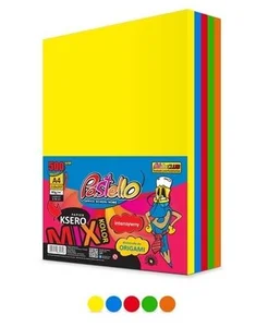 Papier ksero A4 80g 5 kolorów 500 arkuszy Papier ksero A4 80g 5 kolorów 500 arkuszy