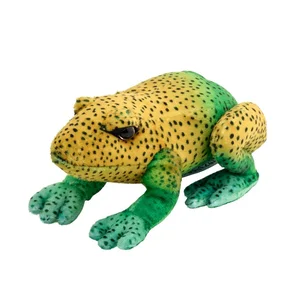 Żaba zielono-żółta 13cm Żaba zielono-żółta 13cm
