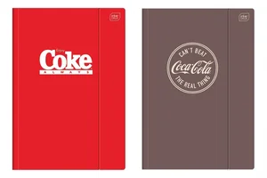 Teczka A4 z gumką Hybrid Coca Cola (10szt)