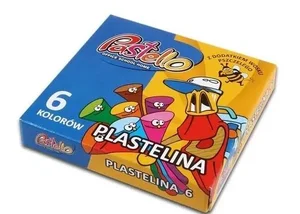 Plastelina 6 kolorów