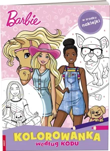 Barbie Kolorowanka według kodu KKO-1101