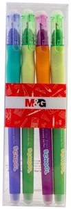 Długopis wymazyw. 0.7mm Ergo Boys nieb 4szt M&G Długopis wymazyw. 0.7mm Ergo Boys nieb 4szt M&G