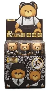 Gumka do ścierania Bear (24szt)