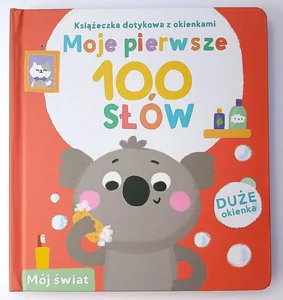 Świat. Książeczka dotykowa z okienkami. Moje pierwsze 100 słów