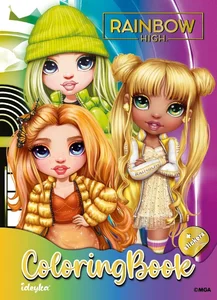 Kolorowanka z naklejkami Rainbow High ColoringBook Kolorowanka z naklejkami Rainbow High ColoringBook