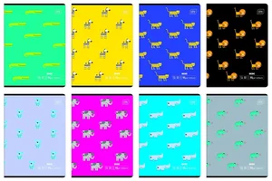 Zeszyt A5/32K trzylinia kolor 90g BB Kids (10szt)