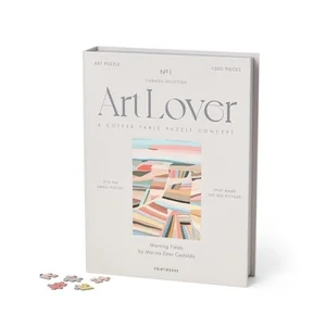Puzzle 1000 Art Lover Book - Morning Fields