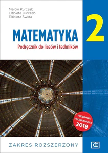 Matematyka 2 Podręcznik Zakres rozszerzony Szkoła ponadpodstawowa