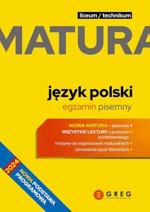 Matura Język polski Egzamin pisemny Repetytorium maturalne Liceum Technikum