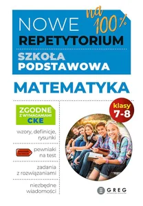 Matematyka. Nowe Repetytorium. Szkoła podstawowa. Klasa 7-8 wyd.2025