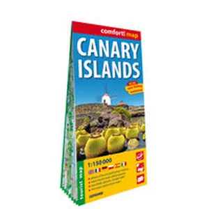 Wyspy Kanaryjskie Canary Islands laminowana mapa turystyczna 1:150 000 Wyspy Kanaryjskie Canary Islands laminowana mapa turystyczna 1:150 000