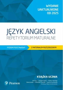 Język angielski. Repetytorium maturalne. Poziom podstawowy z materiałem rozszerzonym. Wydanie uaktualnione od 2025. Podręcznik z kodem do eDesku + Arkusze maturalne