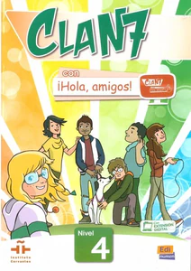 Clan 7 con Hola amigos 4 Podręcznik
