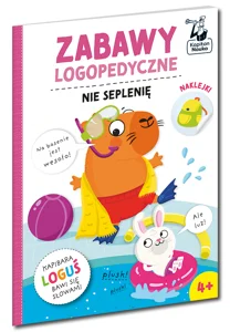 Zabawy logopedyczne Kapibara Loguś Nie seplenię