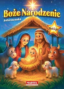 Boże Narodzenie. Szopka z naklejkami Boże Narodzenie. Szopka z naklejkami
