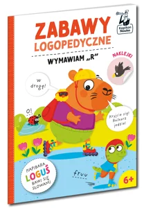 Zabawy logopedyczne. Kapibara Loguś. Wymawiam „r”