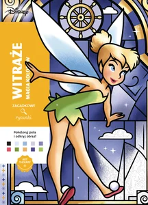 Art therapy. Kolorowanka antystresowa. Disney. Witraże. Magia kolorów. Zagadkowe rysunki