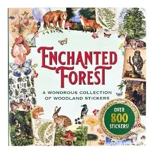 Książka z naklejkami 800szt - Enchanted Forest