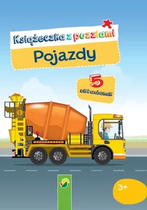 Książka z puzzlami. Pojazdy Książka z puzzlami. Pojazdy
