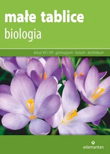 Małe tablice Biologia 2017 Klasa VII-VIII, gimnazjum, liceum, technikum