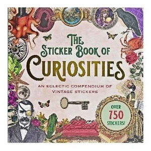 Książka z naklejkami 750szt - Curiosities