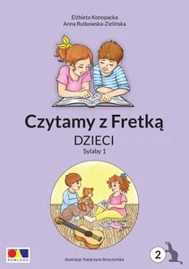 Czytamy z Fretką cz.2 Dzieci. Sylaby 1 Czytamy z Fretką cz.2 Dzieci. Sylaby 1