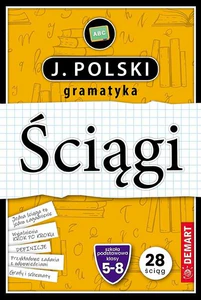 Ściągi Karty edukacyjne Język polski gramatyka kl.asy 5-8