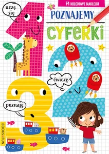 Poznajemy cyferki z naklejkami