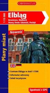 Elbląg, Braniewo, Malbork, Nowy Dwór Gdański, Pasłęk plany miast plany miast