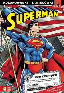 Superman Kolorowanki i łamigłówki Część 4