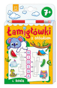Łamigłówki z ołówkiem i koalą. Od 7 lat. Łamigłówki z ołówkiem Łamigłówki z ołówkiem i koalą. Od 7 lat. Łamigłówki z ołówkiem