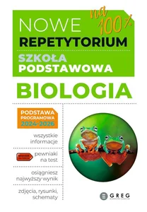 Nowe Repetytorium szkoła podstawowa Biologia 2024-2026 Nowe Repetytorium szkoła podstawowa Biologia 2024-2026