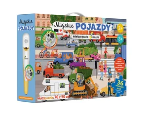 Miejskie pojazdy z puzzlami mówiącymi Kakadu Miejskie pojazdy z puzzlami mówiącymi Kakadu