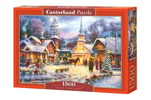 Zestaw: Puzzle 1500 Faith Runs Deep + Puzzle 1000 Vintage Winterland