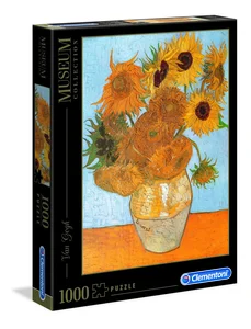 Zestaw: Puzzle 1000 Museum Collection Sunflowers + Puzzle 1000 elementów Museum Collection