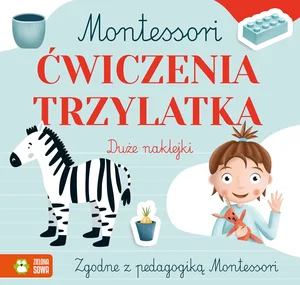 Zestaw: Księga edukacyjna 3-latka + Montessori Ćwiczenia trzylatka