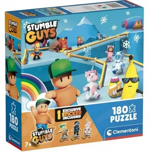 Zestaw: Puzzle 180 Impossible Stumble Guys + Puzzle 180 Super Kolor Stumble Guys Zestaw: Puzzle 180 Impossible Stumble Guys + Puzzle 180 Super Kolor Stumble Guys