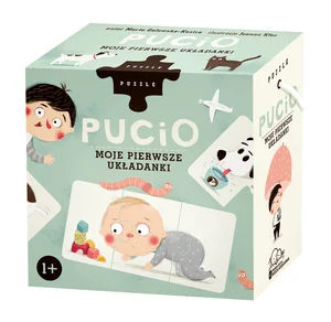 Zestaw: Pucio Pierwsze zabawy + Pucio Moje pierwsze układanki