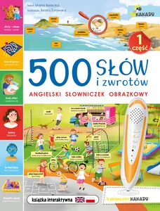 Zestaw: 500 słów i zwrotów Angielski słowniczek  + Angielski słowniczek obrazkowy