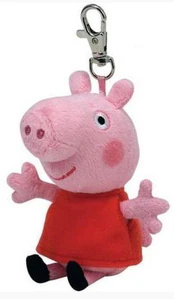 Beanie Babies Peppa Pig - Świnka Peppa zawieszka