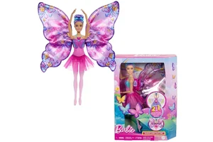Barbie Motylkowa baletnica Lalka 2w1 z transform..