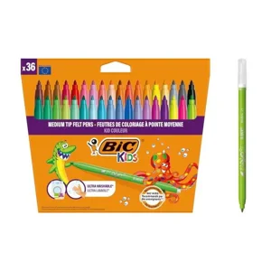 Flamastry BIC Kids Kid Couleur 36 kolorów