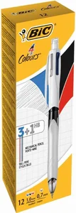 Długopis 4 Colours z ołówkiem (12szt) BIC Długopis 4 Colours z ołówkiem (12szt) BIC